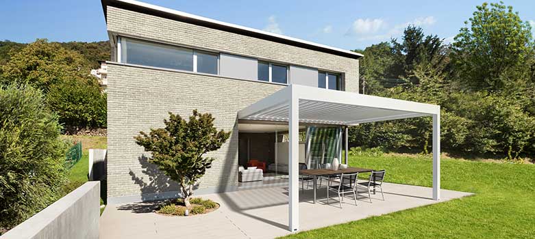 Gartenzimmer Glas Alu