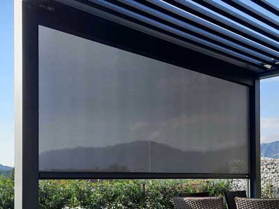 Prospekt wassserdichte pergola