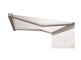 Kassetten markisen Piano mit Vario-Volant