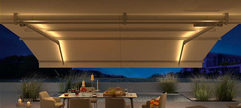 SUNRAIN mit LED