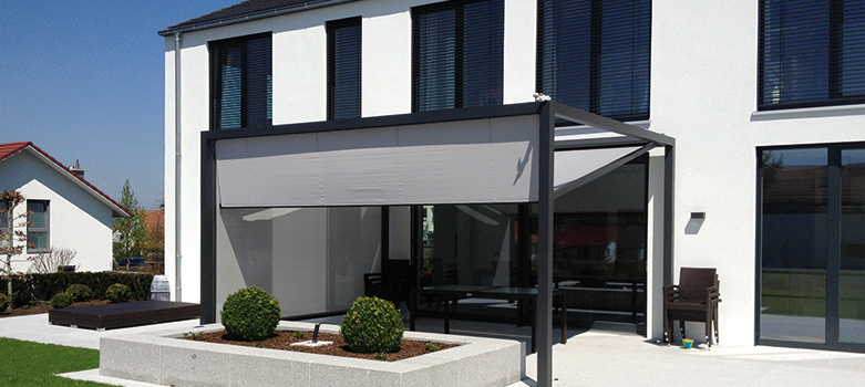 Smart Home Terrassendach QBus 1