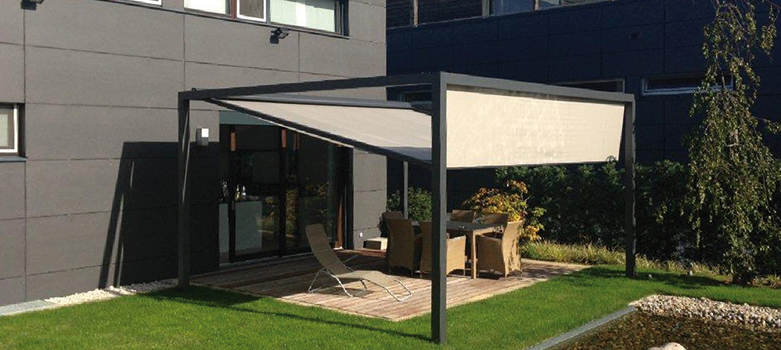 Smart Home Terrassendach QBus 3
