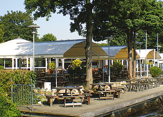 Terrassenüberdachund Gastronomie