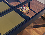 Terrassenüberdachung modern mit Markise unter dem Dach